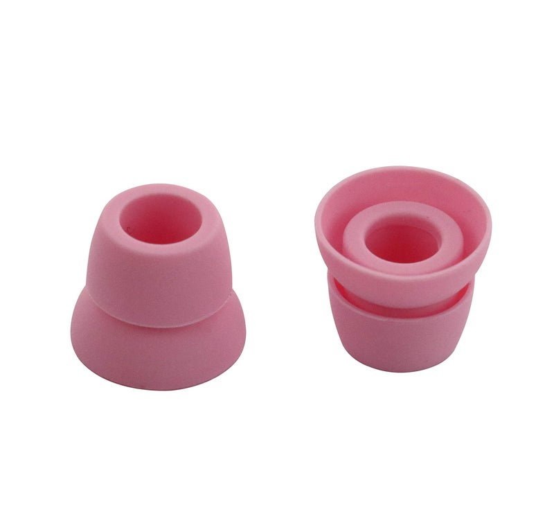 ALXCD Ear Tips for Powerbeats3 Earphone, SML 3 Sizes 6 Pair Earbud Tips & 2 Pair Double Flange Silicone Replacement Ear Tip Cushion, Fit for Beats Powerbeats 3 PB 3 [8 Pair](POP Violet) - Image 5